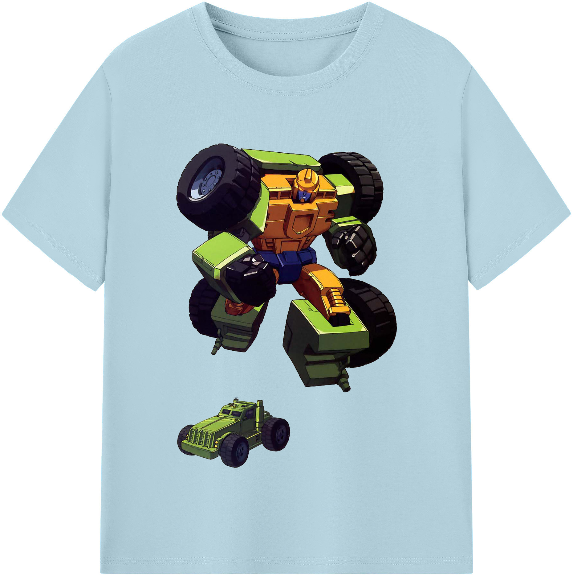 （画像用）  綿100％半袖Tシャツ（フロントプリント）